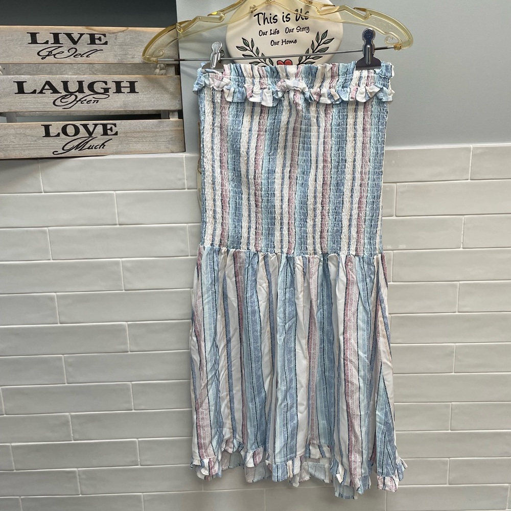 NWT Ocean Drive Strapless Sun Dress